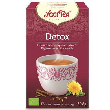 Yogi Tea Purifica Detox bio 17 sachets - Claire Nature