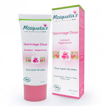 Gommage doux bio Visage à la rose musquée 75ml