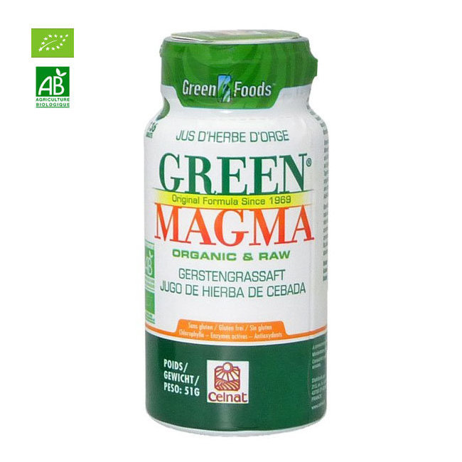 Green Magma Jus d'herbe d'orge bio 136 comprimés