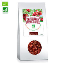 Baies de cranberries bio séchées - Canneberges 125g