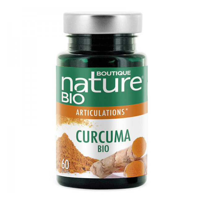 Curcuma Poivre noir bio Anti inflammatoire - 60 gélules