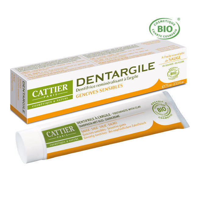 Dentargile Sauge - Dentifrice bio gencives sensibles 75ml