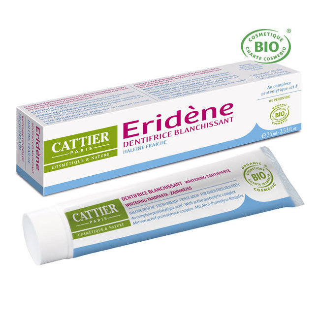 Dentifrice blanchissant Eridène Haleine fraîche bio 75ml