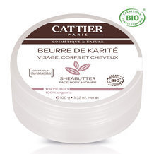 Beurre de karité bio nature - visage, corps, cheveux 100g