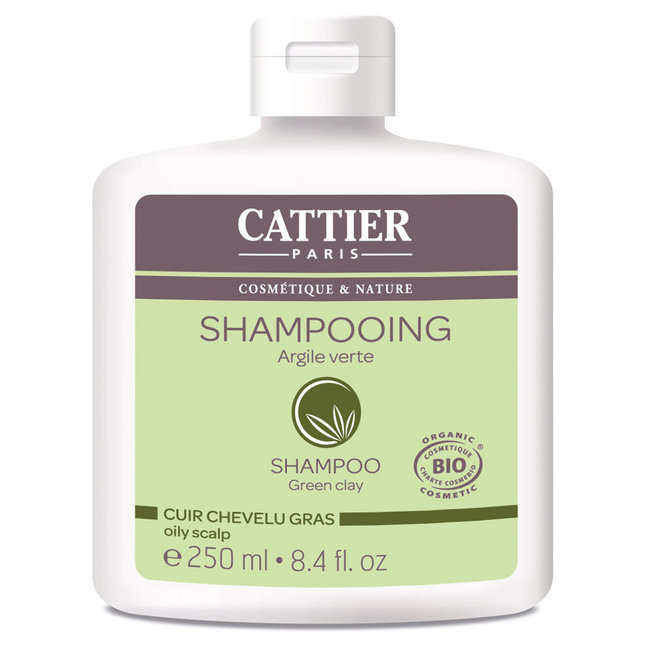 Shampoing Cheveux gras bio Argile verte 250ml