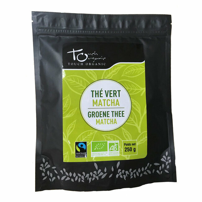 Thé Vert Matcha bio en vrac - Sachet éco 250g