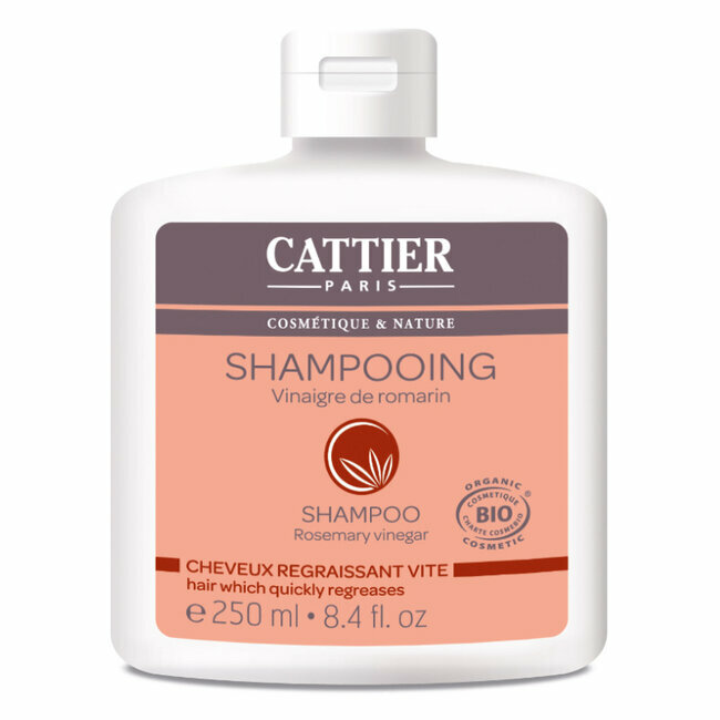 Shampoing Cheveux regraissant vite Vinaigre de romarin 250ml