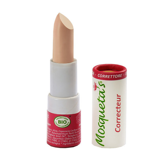 Stick multi correcteur bio à l'huile de rose musquée - Beige clair n°1