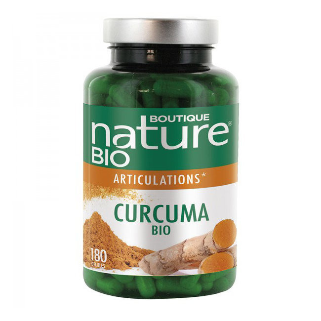 Curcuma bio - Articulations - Format éco 180 gélules