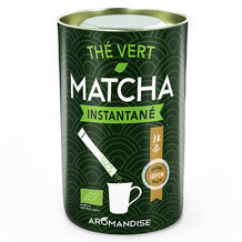 Thé Vert Matcha bio instantané - 25 sticks