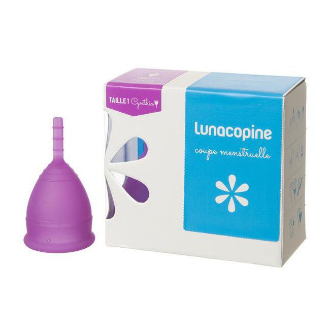 Coupe menstruelle LunaCopine Cynthia Violette - Taille 1