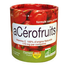 Acérofruits bio - Vitamine C naturelle - 45 comprimés
