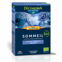 CIP Sommeil bio - Passiflore, Valériane, Coquelicot - 20 ampoules