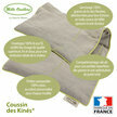 Coussin des kinés® - Graines de lin - 24 x 50 cm