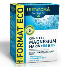 Complexe Magnésium Marin B6 B5 - Format éco 120 capsules