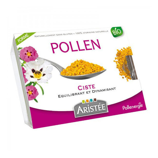 Pollen de Ciste frais bio - Aristée - Barquette de 250g