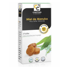 Pastilles Miel de Manuka et Eucalyptus - Boîte de 8 pastilles