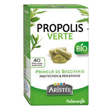 Propolis verte de Baccharis bio Aristée - 40 gélules