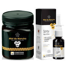Miel de Manuka IAA 18+ 250g + Spray Nez Manuka 15ml