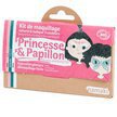 Kit de maquillage bio Enfant - Princesse et Papillon - 3 couleurs