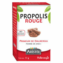 Propolis rouge de Dalbergia - Ménopause - 40 gélules