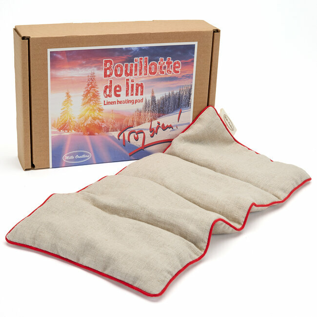 Bouillotte de lin® Trop Bien réconfortante