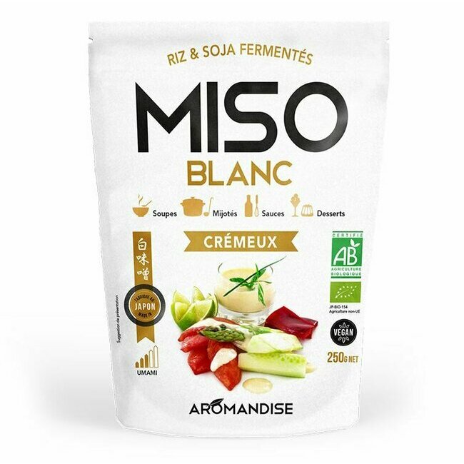 Miso Blanc crémeux bio 250g