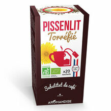 Pissenlit torréfié bio - Substitut de café - 20 sachets
