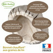 Bonnet chauffant® Soin des Cheveux aux graines de lin