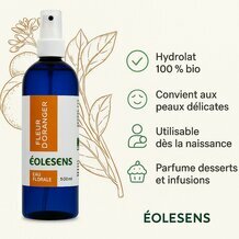 Eau Florale de Fleur d'Oranger Bio - Flacon spray 500ml