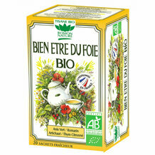 Tisane Bien-être du Foie bio - 20 sachets