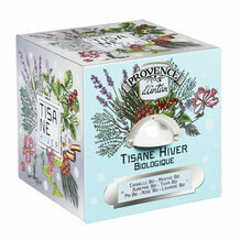 Tisane Hiver bio - Coffret cube métal 24 infusettes