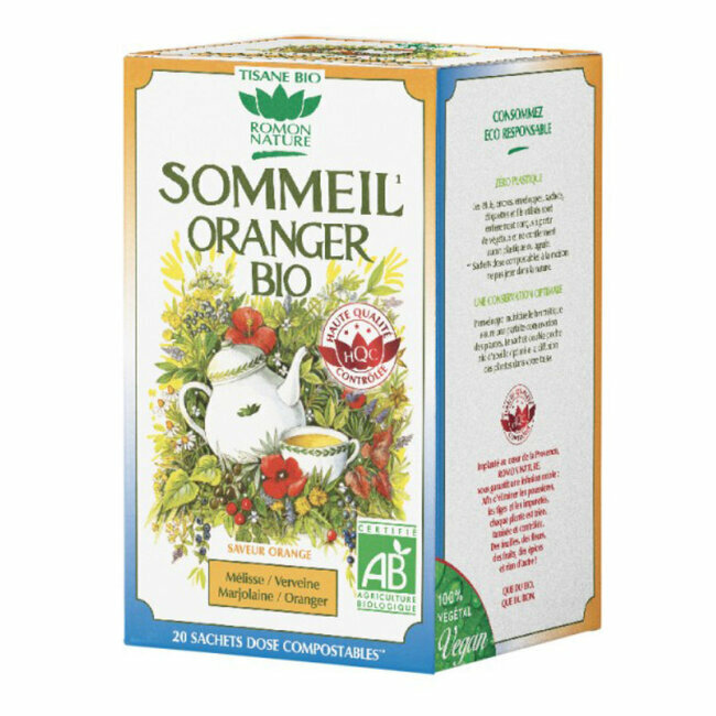 Tisane Sommeil Oranger bio - 20 sachets