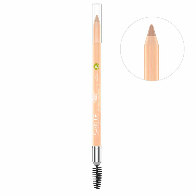 Crayon à sourcils bio n°1 Blonde avec brosse 1,08g
