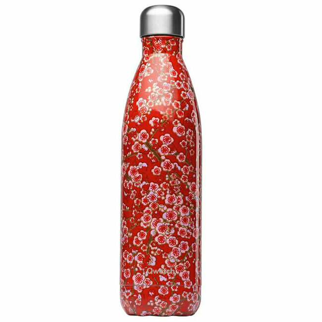 Bouteille isotherme inox Flowers Rouge 750ml