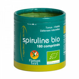 Spiruline Bio - L'algue bleue des Andes - 180 comprimés