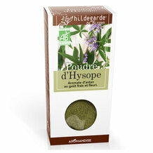 Poudre d'Hysope bio - Boîte de 25g