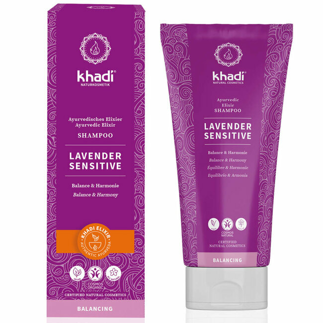 Shampoing ayurvédique Lavender Sensitive - Equilibrant 200ml