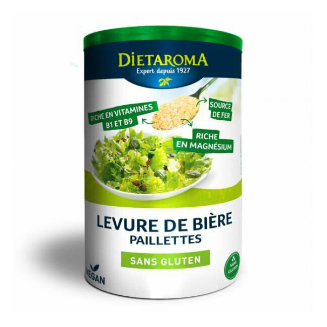 Levure de bière en Paillettes - Sans gluten - 175g