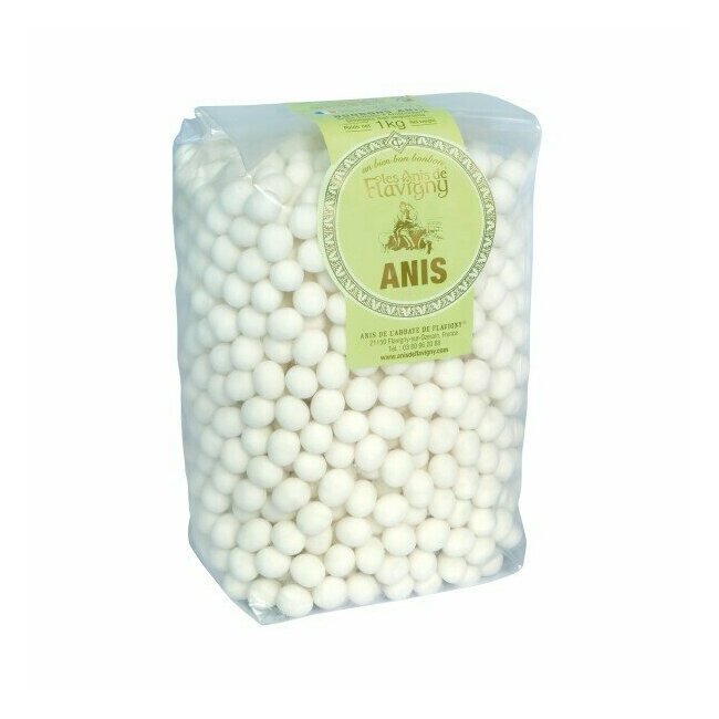 Bonbons Anis de Flavigny - Sachet 1 Kg