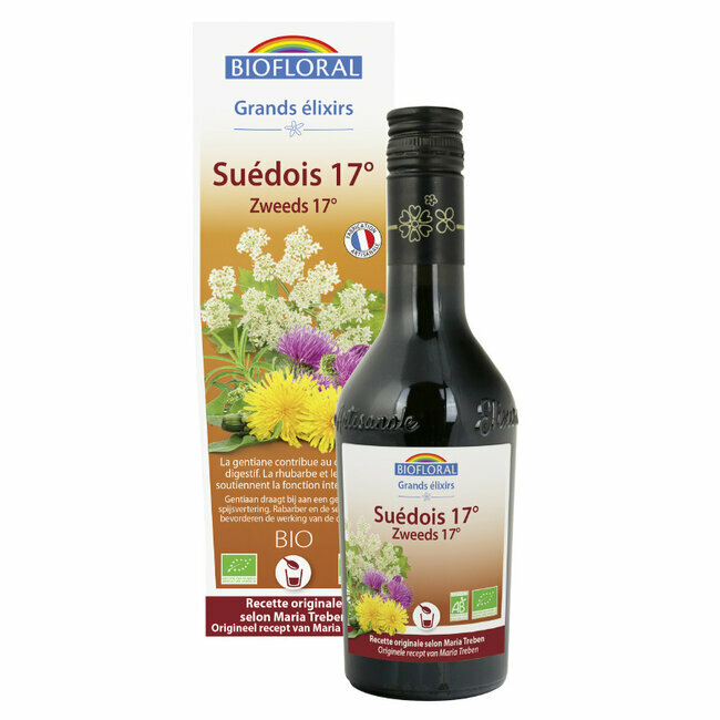 Elixir du Suédois bio véritable 17° - Dépuratif - 350ml