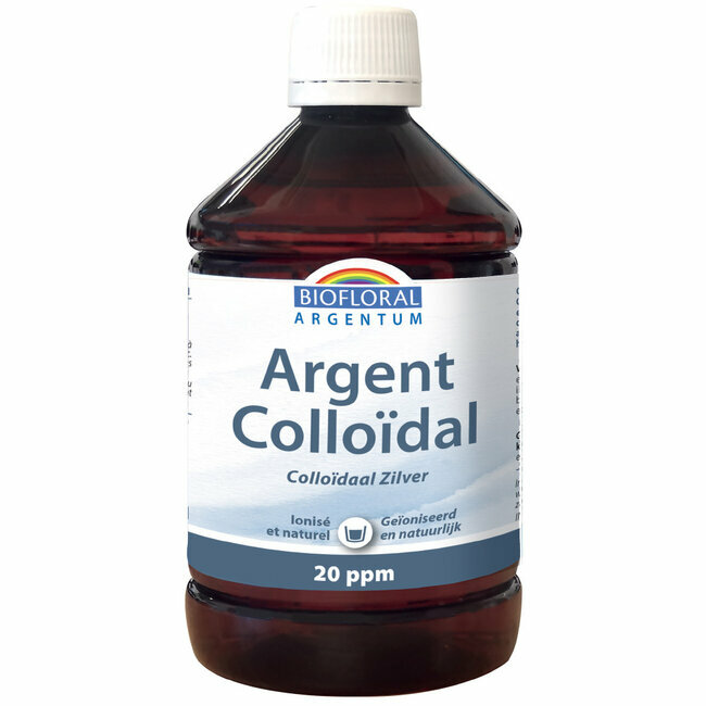 Argent colloïdal 20ppm naturel - 500ml