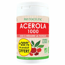 Acérola 1000mg Bio - 75 comprimés + 20% offert