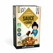 Curry Japonais bio - Sauce au Carré 90g