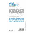 Livre "Manuel de l'Oreiller" de Janick Constant