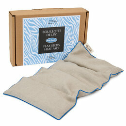 Bouillotte de lin® L'Intemporelle N°1 - Motifs Bleu
