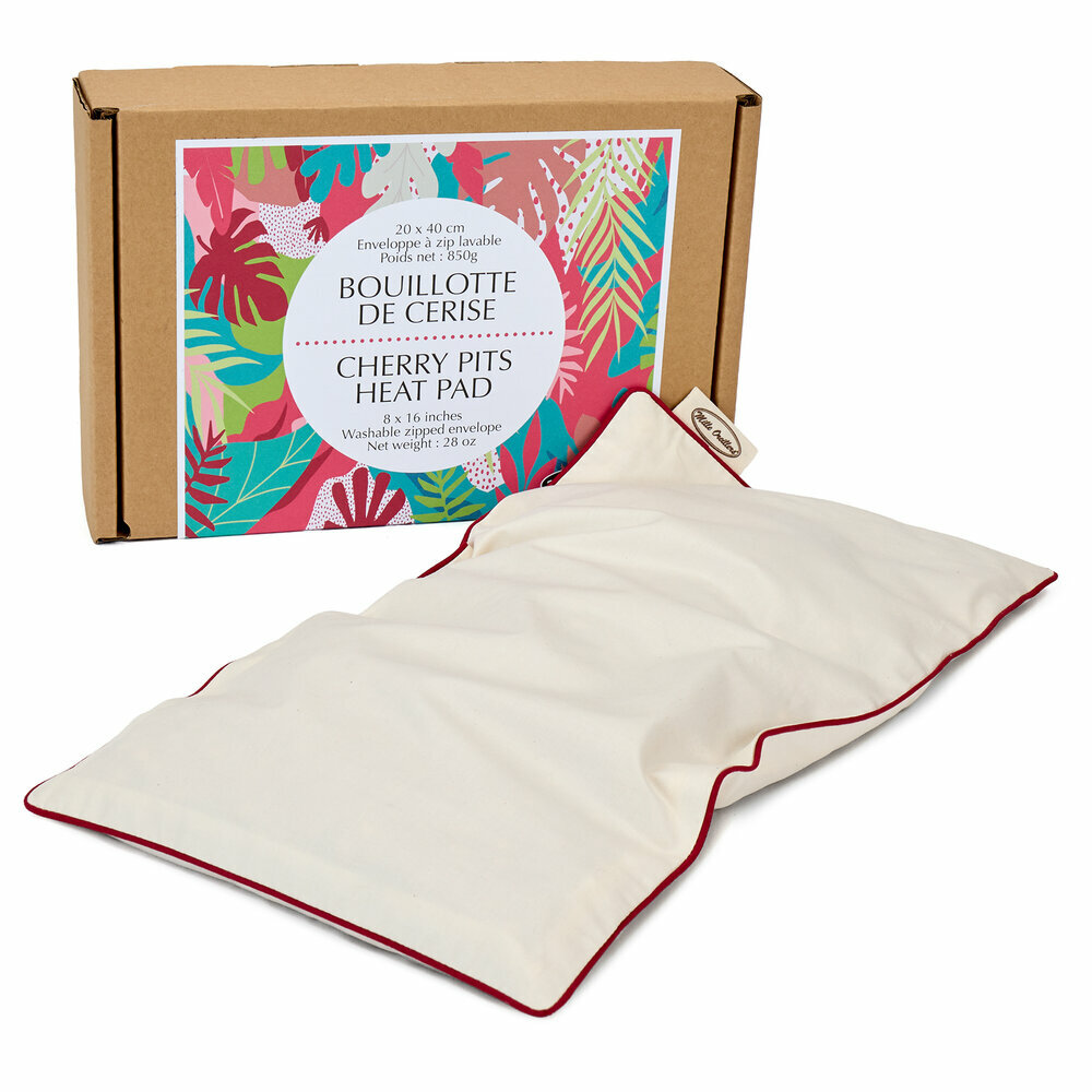 Bouillotte de Cerise L'Intemporelle n°8 - Motif jungle rose