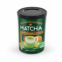 Latte Matcha Cannelle Agrumes - Boisson instantanée bio 170g