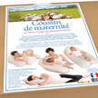 Coussin d'allaitement et maternit&eacute; en Laine vierge