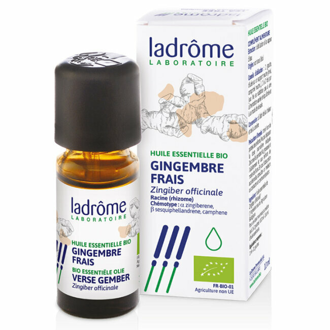 Huile essentielle Gingembre frais bio 10ml
